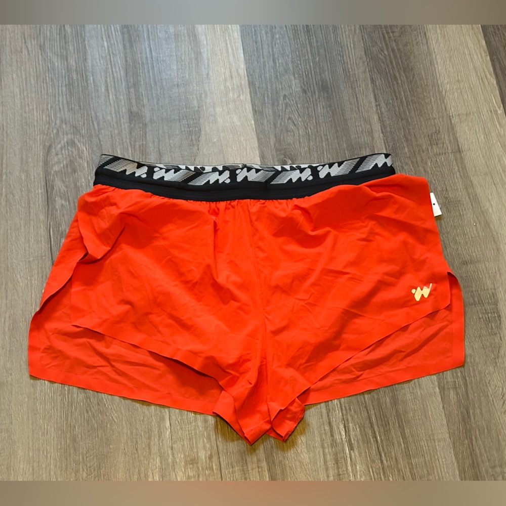Without Walls Red Athletic Shorts